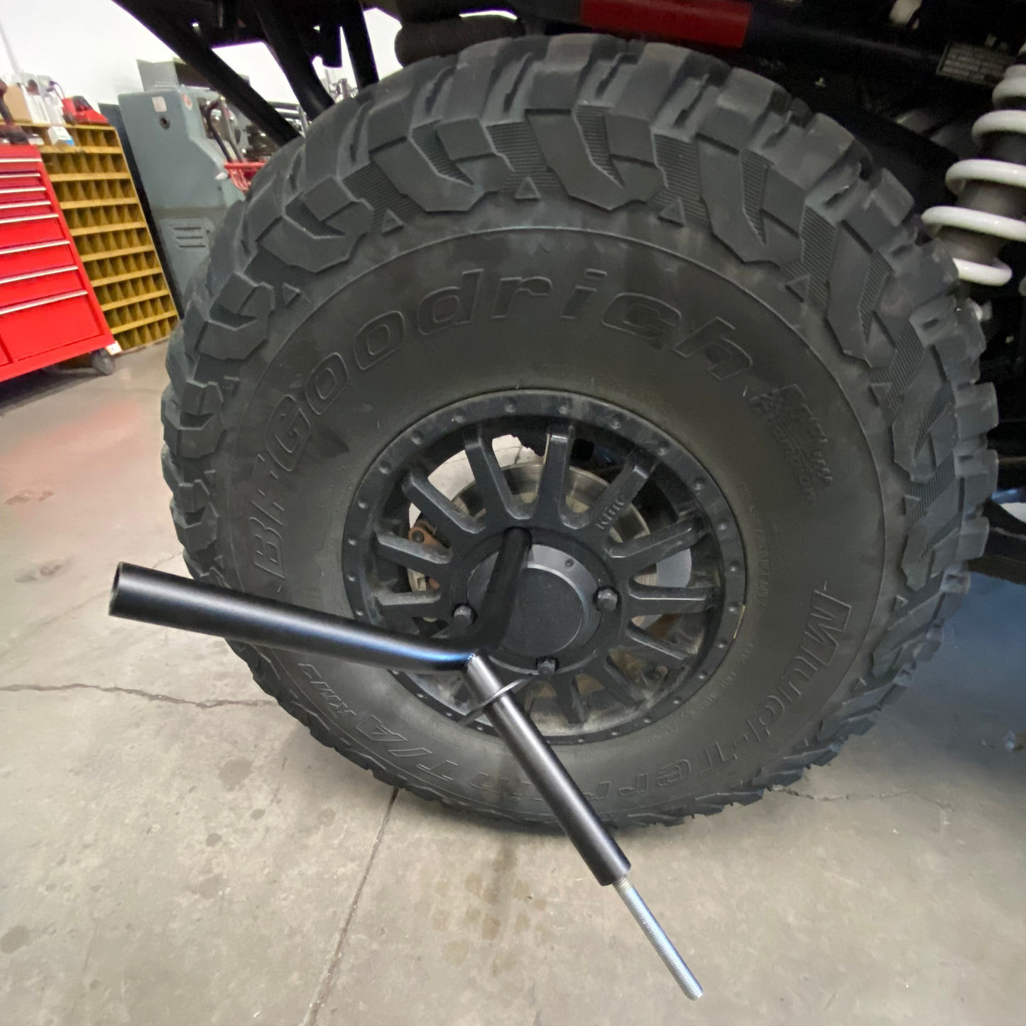 Wildcat XX Spare Tire Hold Down